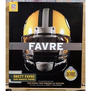 Favre by Brett Favre and Bonita Favre - Sports Biography Book with‎ DVD